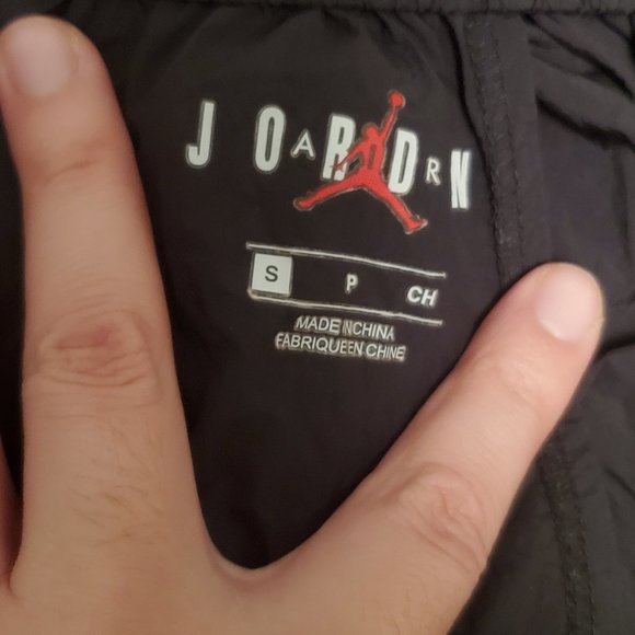 Air Jordan Off-Shoulder Utility Jacket Waist Long Sleeves Black - Picture 6 of 16